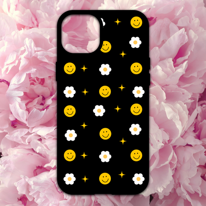 Smiley Floral Phone Case