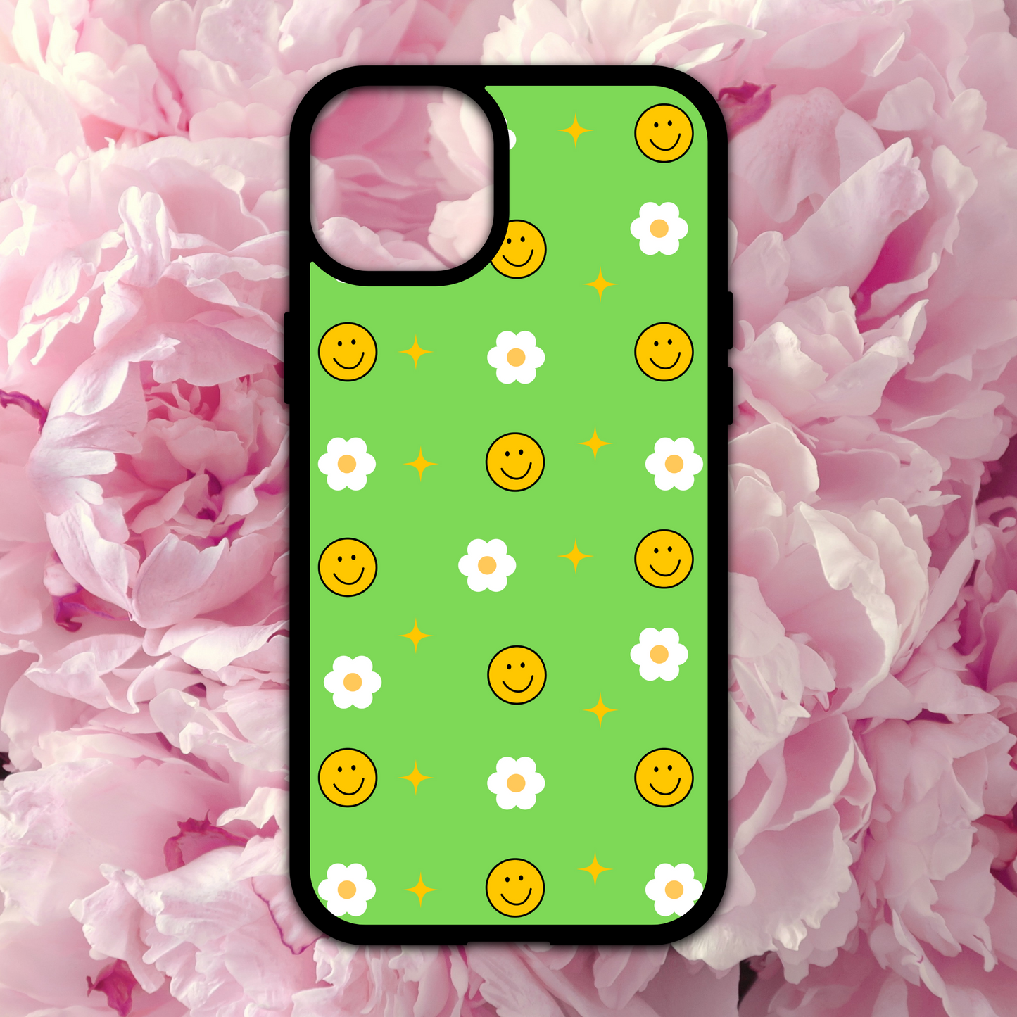 Smiley Floral Phone Case