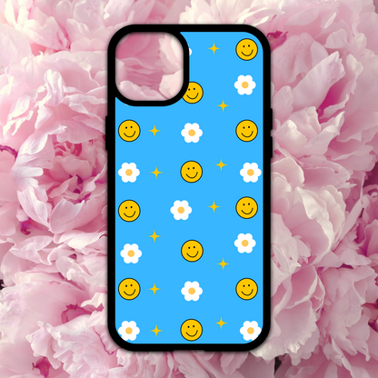 Smiley Floral Phone Case