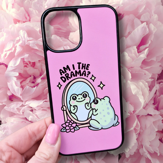 Am I The Drama Frog Phone Case