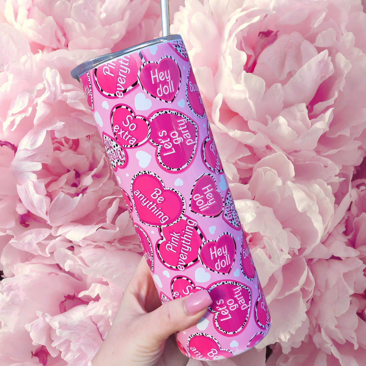 Pink Hey Doll 20oz Tumbler