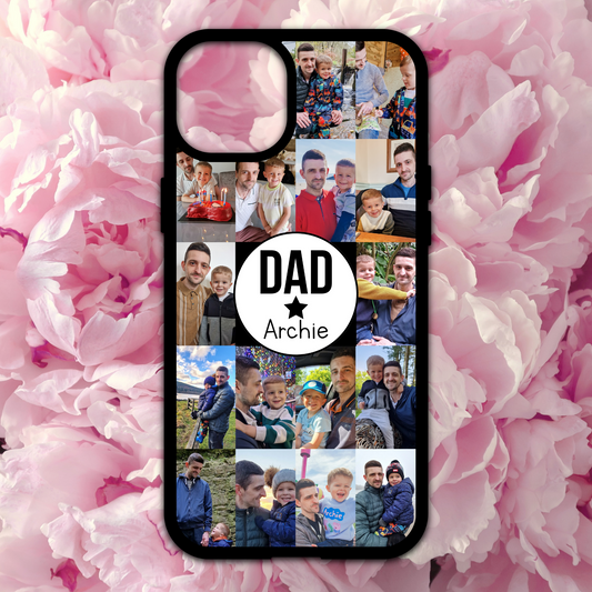 Dad Collage Photo Phone Case