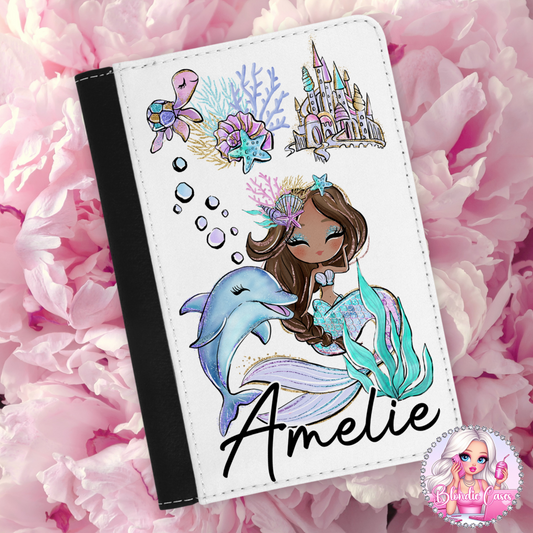 Mermaid Personalised Passport Cover